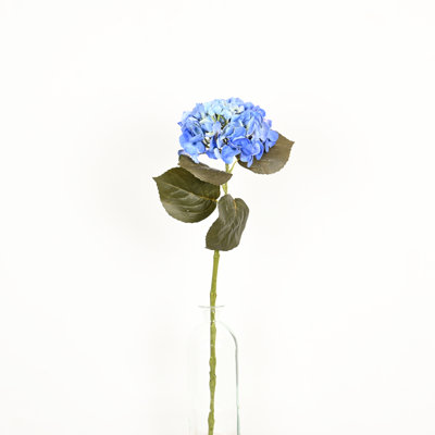 Arrangement floral d'hortensia artificiel de 24 po pour le remplissage de vase, bouquet de fleurs de longue tige florale de tige de verdure de ferme pour les décorations de table de centre de table de bureau à domicile