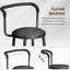Chaises de cuisine avec cadre en métal Karpenko