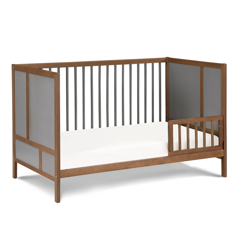 Pixie Toddler Bed Rail, Walnut