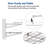48 " W Steel Wall Mounted Shelving Unit-981290496