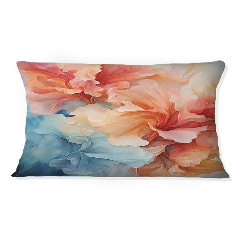 Coussin Metamorphic Dance - Abstract Spirals