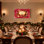 «Christmas Christmas Pie» avec flocons de neige et branches de pin, ensemble de 3 impressions sur toile