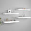 Arsis 4 Piece Metal Floating Shelf-674973546-674973549