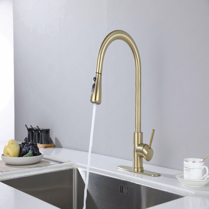 Robinet de cuisine avec douchette extractible