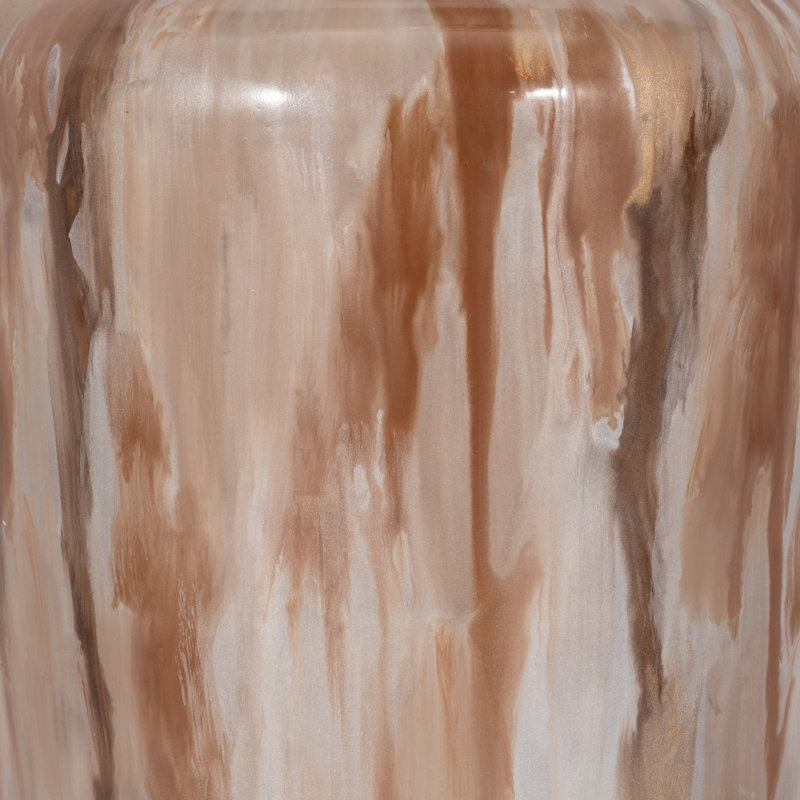 Vase Modern Glam, H 24 po x l 9 po x P 9 po
