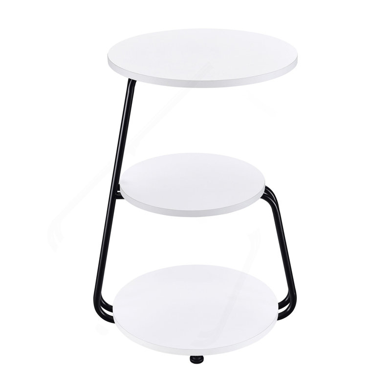 Table d'appoint ronde à 3 niveaux Dixon