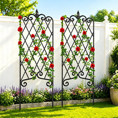 Treillis de jardin pour plantes grimpantes