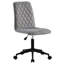 Throckmorton Velvet Office Chair-475577918