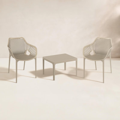 Farrah 2 Person Armchair Seating Set