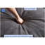 Canapé modulaire en U avec sensation de confort, 5, gris foncé et 5 coussins inclus