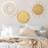 Boho Wall Decor on Fabric