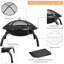 Foyer pliable pour barbecue Bonfire Panaca