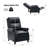 Ellrich 29"W Traditional Genuine Leather Power Recliner with USB Ports-105253228