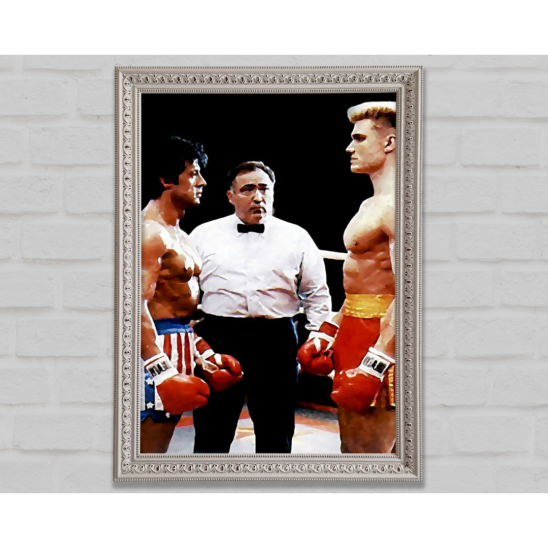 Rocky Vs Russia - Einzelne Bilderrahmen Kunstdrucke