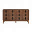 Armoire de rangement en bois avec 4 portes et tablettes réglables-467328853