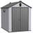 XWT012-1 6*8Ft Resin Plastic Storage Shed For Backyard Garden Big Spire Tool Storage