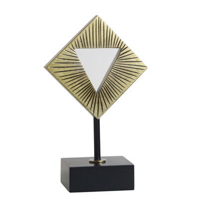 Sifuentes - Tabletop Décor - Norman Wyatt Home - Diamond Molded Accessory - Sifuentes Gold