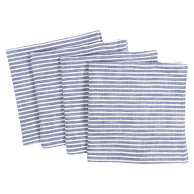Valorie Cotton Striped Square Napkin