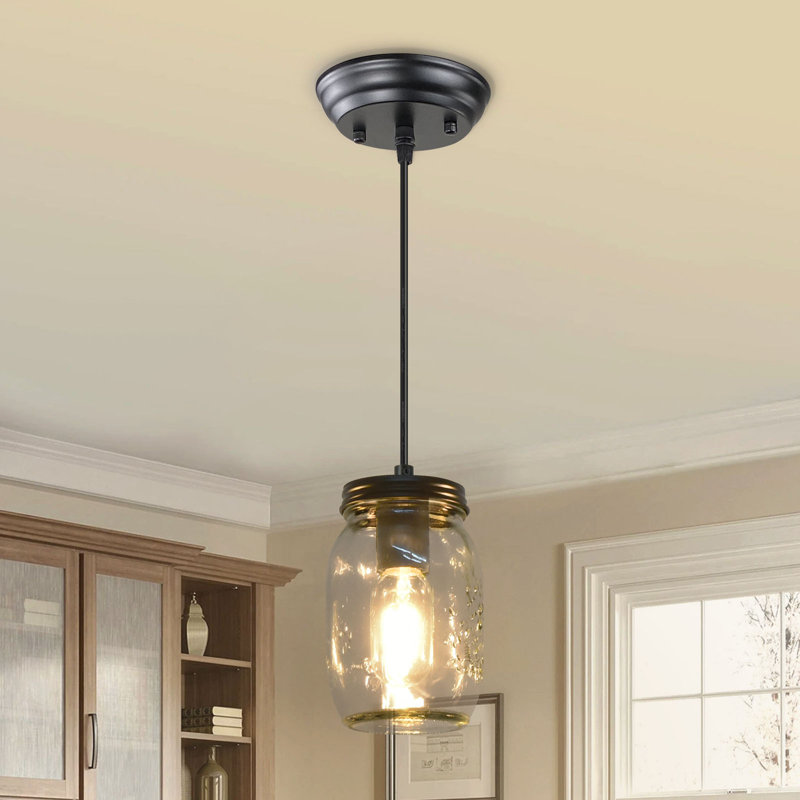 Camelot 1 - Light Matte Black Pendant