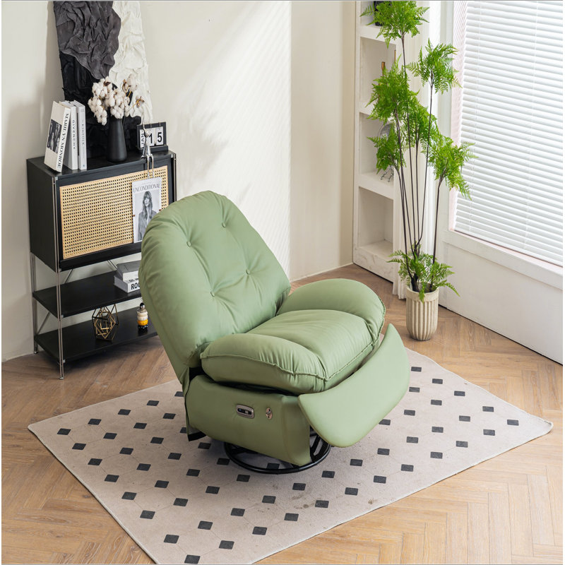 Power Recliner Swivel Glider USB Charger With Bluetooth Music Player Different Function Sleep Working Game And Leisure Model