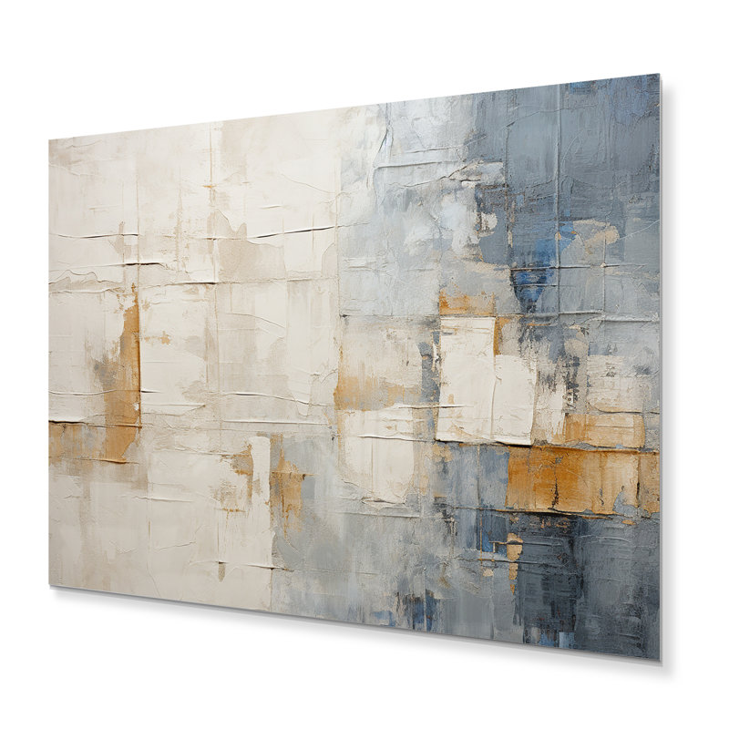 «Beige and Gold Minimalisme scandinave I» sur, H 12 po x l 20 po x P 1 po