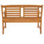 Sun Flair Wooden Bench