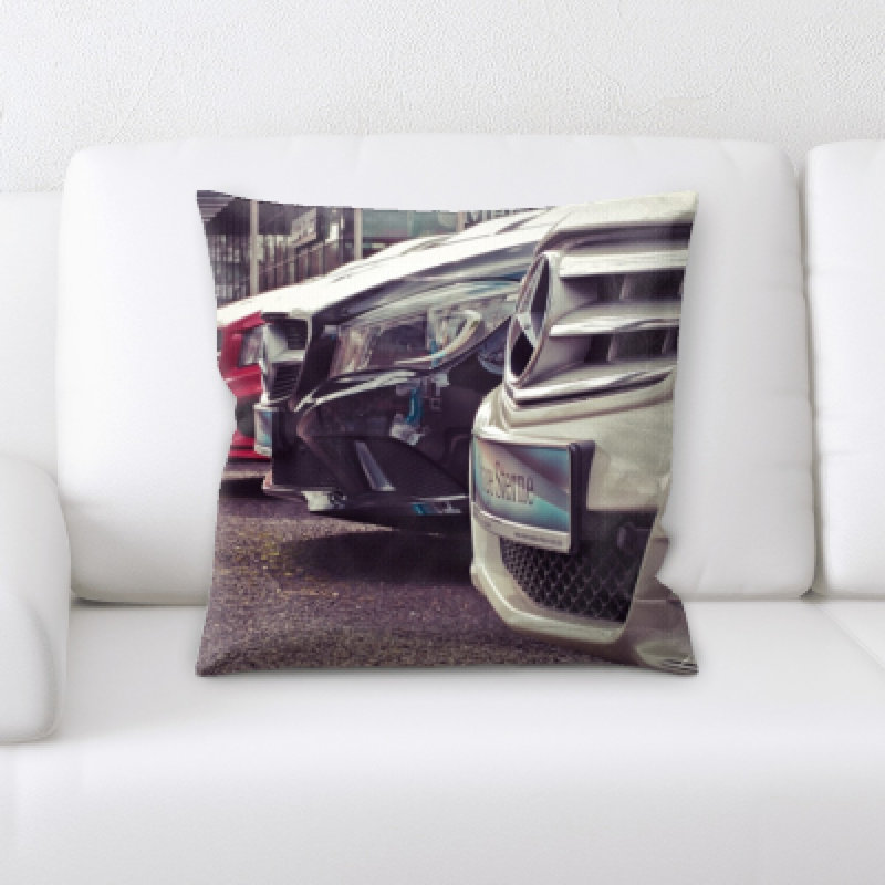Dunbar Microsuede Reversible Throw Pillow