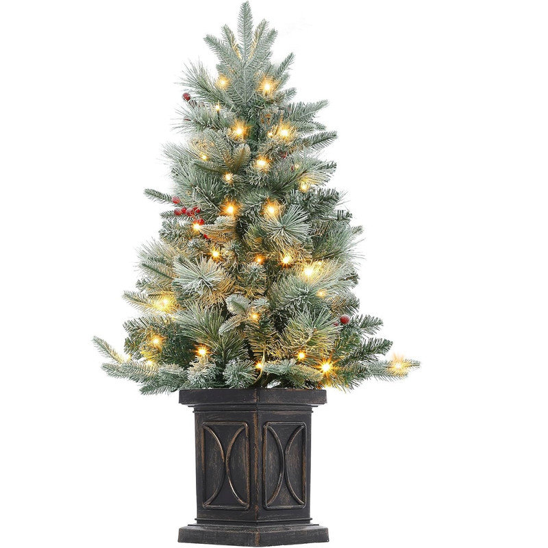 3' H Lighted Artificial Christmas Tree