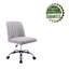Nisa Fabric Office Chair with Chrome Base-1100278052