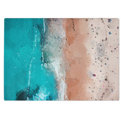 Tempered Glass Bondi Beach in Australia Chopping Board