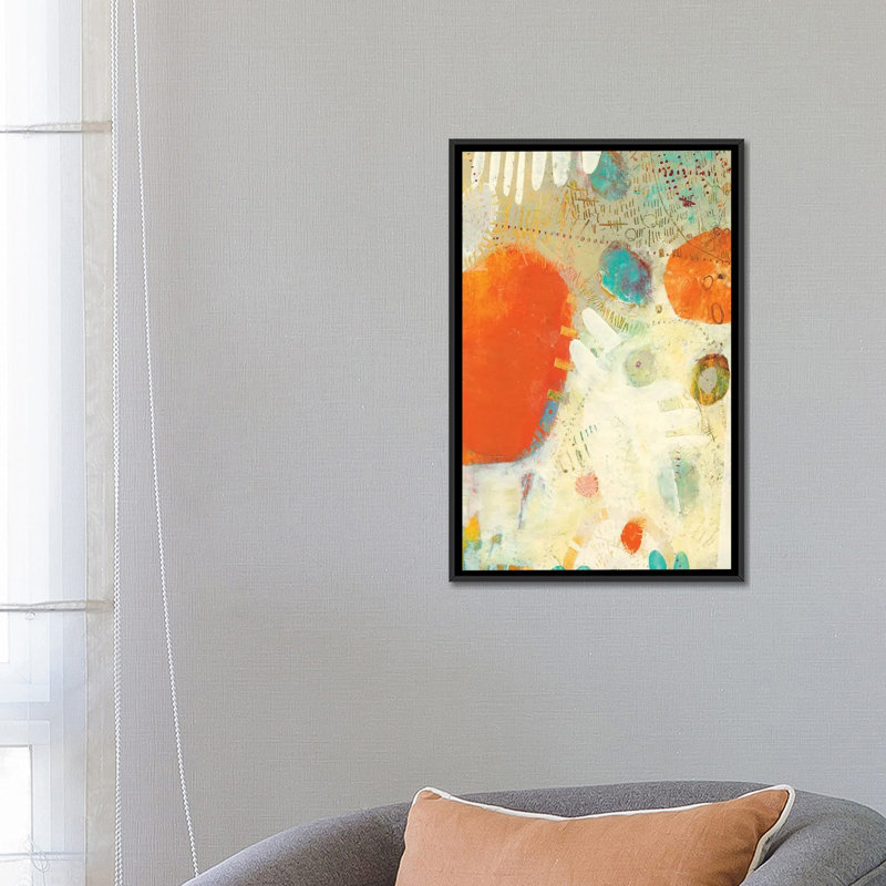 «Phenix I» par Sue Jachimiec, reproduction sur toile tendue, H 26 po x l 18 po x P 1,5 po, Toile avec cadre flottant noir