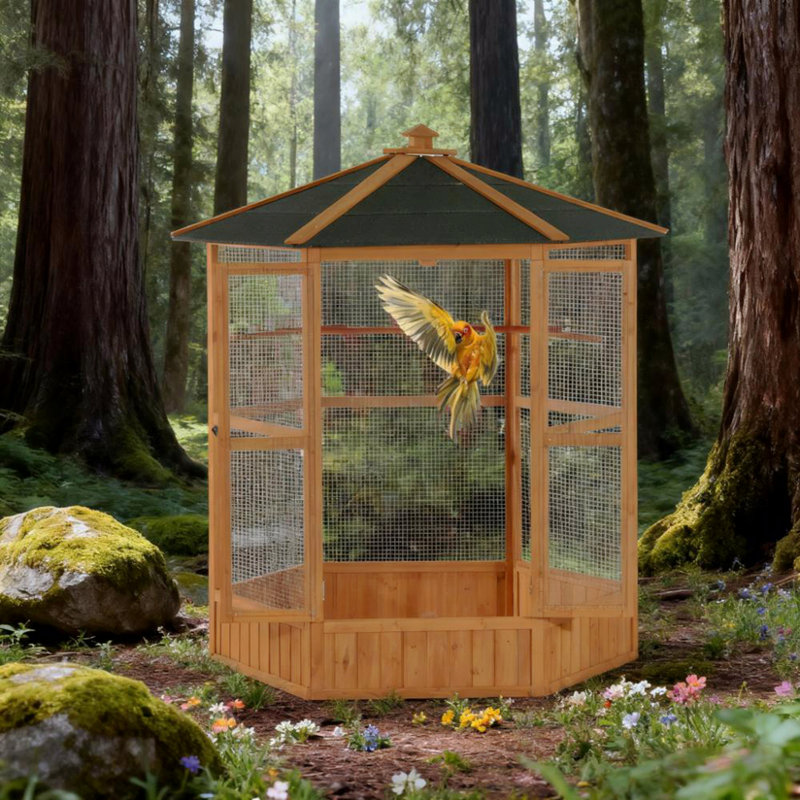 Cage à oiseaux en vol 69 po