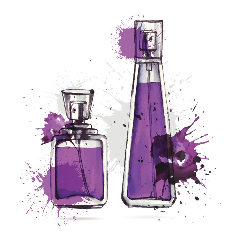Beautiful Perfume Bottle - Wrapped Canvas Painting, 122cm H x 122cm W x 3.8cm D