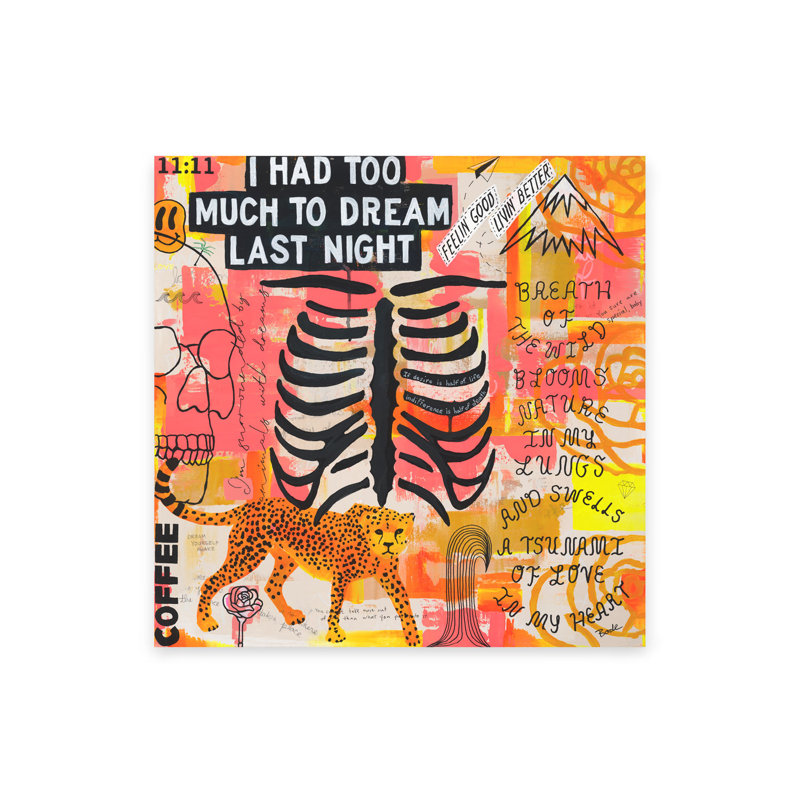 Wild Lungs by Bode Robinson, 36" H x 36" W