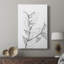 Charcoal Foliage -Custom Wrapped Gallery Cavas