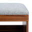 Banc de rangement en bois avec tablettes-1927061991