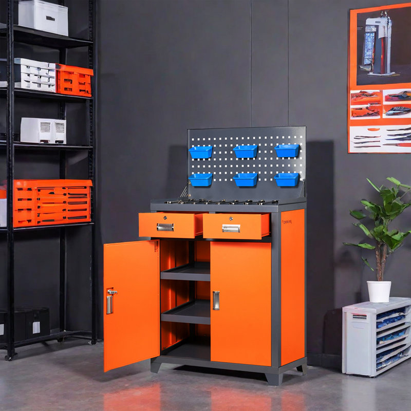 Armoire multi-outils orange