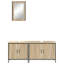Frame Mounted Bathroom Cabinet
