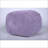 Square Pouf, Extra Plush Microfiber Chenille Seating | Lavender-84453743