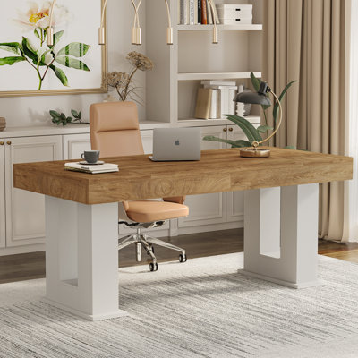 63 Inch Executive Desk, Large Computer Desk