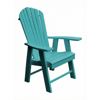  Chaise Adirondack verticale en poly composite, Aruba