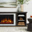 Kenai 72" Slim TV Stand with Electric Fireplace by Real Flame