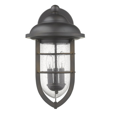 Lanterne murale d’extérieur 3 lumières Hitchcock