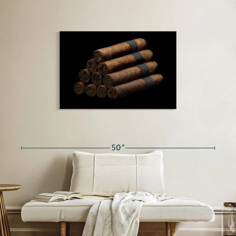 Senne Robusto Cigar Pyramid, 24" H x 36" W