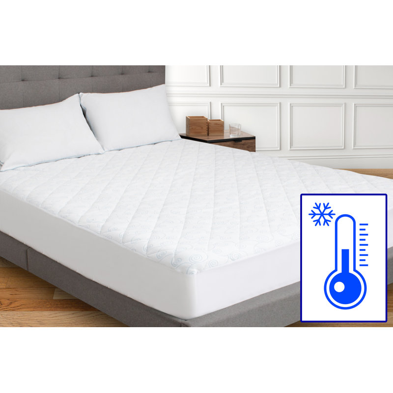 Safira Fitted Mattress Protector, Twin