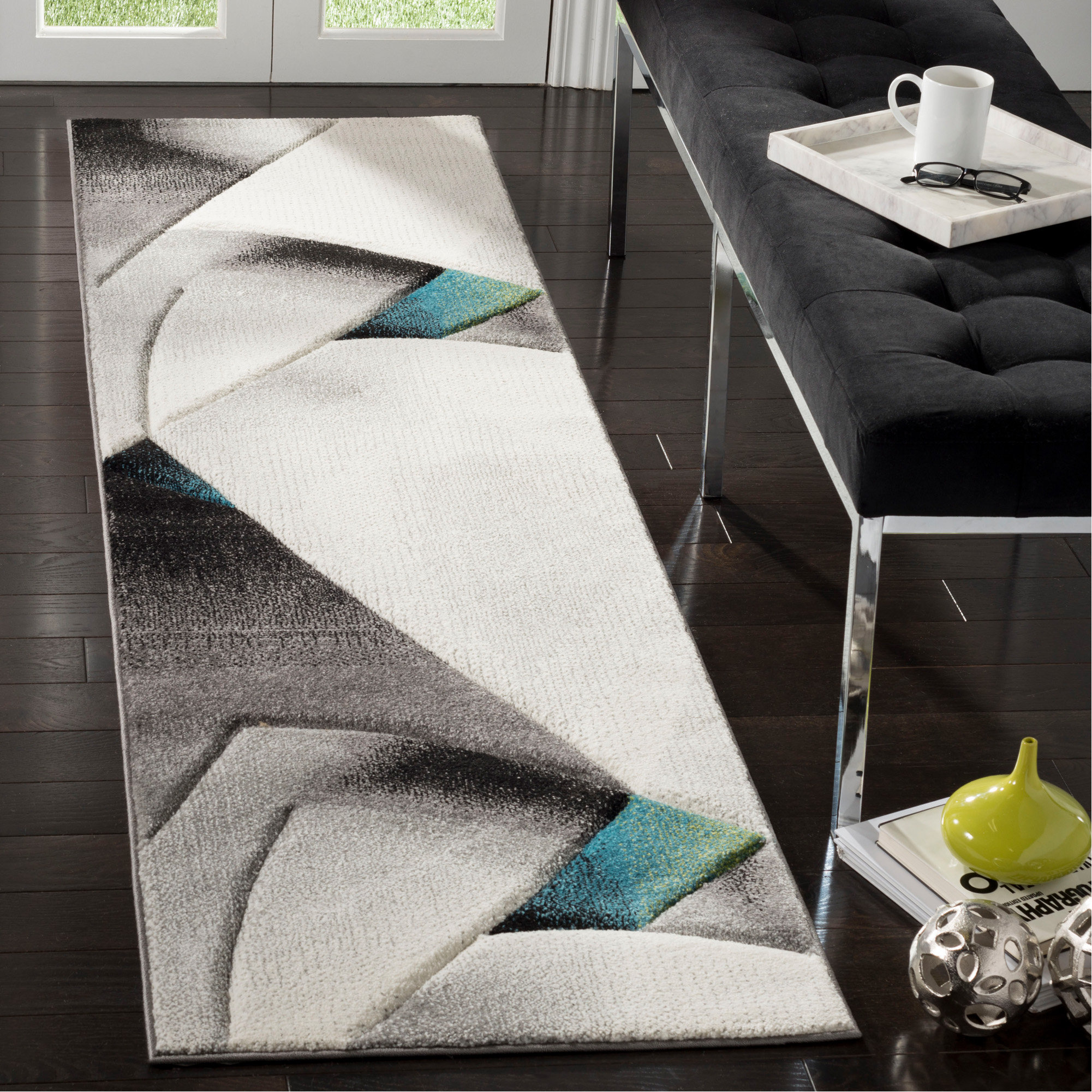 Orren Ellis Vilica Abstract Rug & Reviews Wayfair