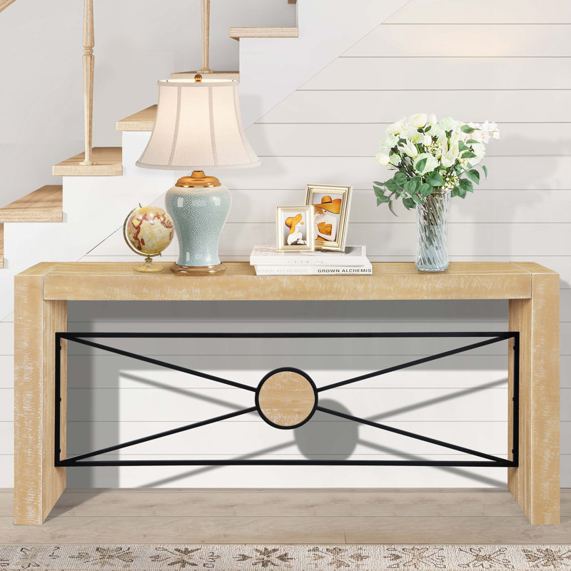 Console en bois, Naturel antique