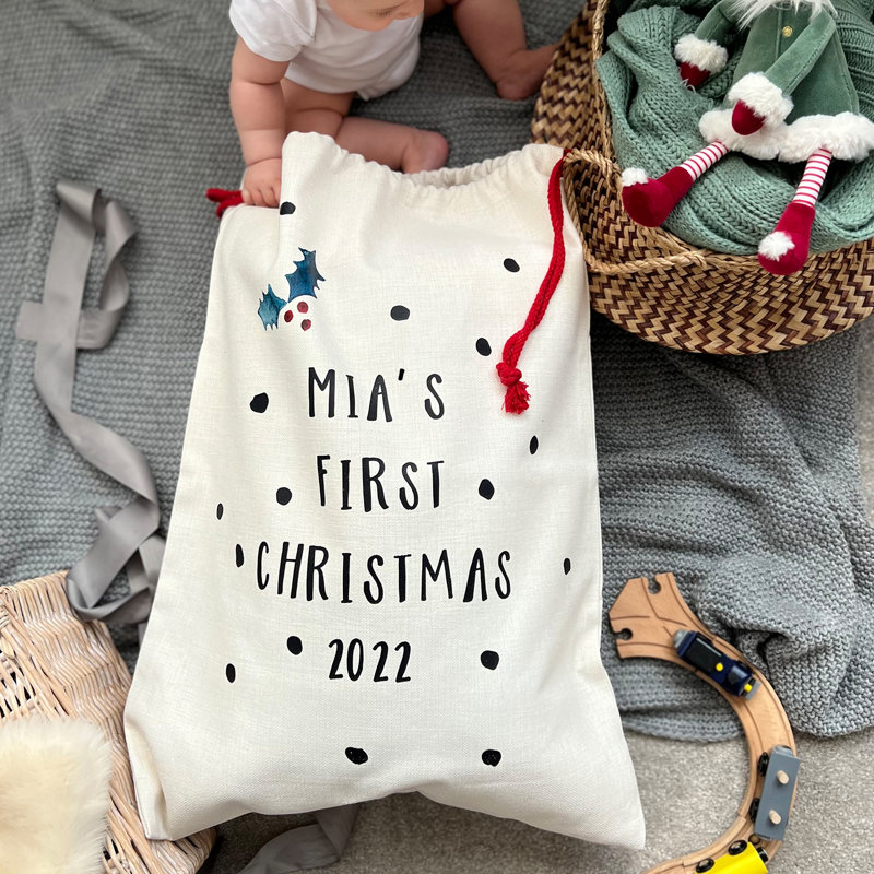 First Christmas Santa Sack, Yes