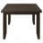 Cornish Cappuccino Casual Rectangle Dining Table