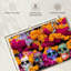 Fleurs et crânes en sucre-320580761